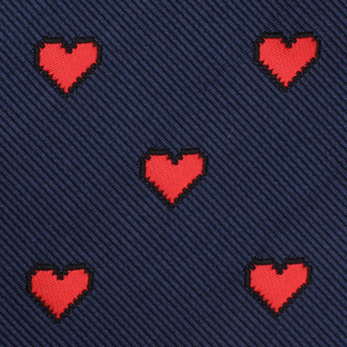 Pixel Love Heart Kids Bow Tie