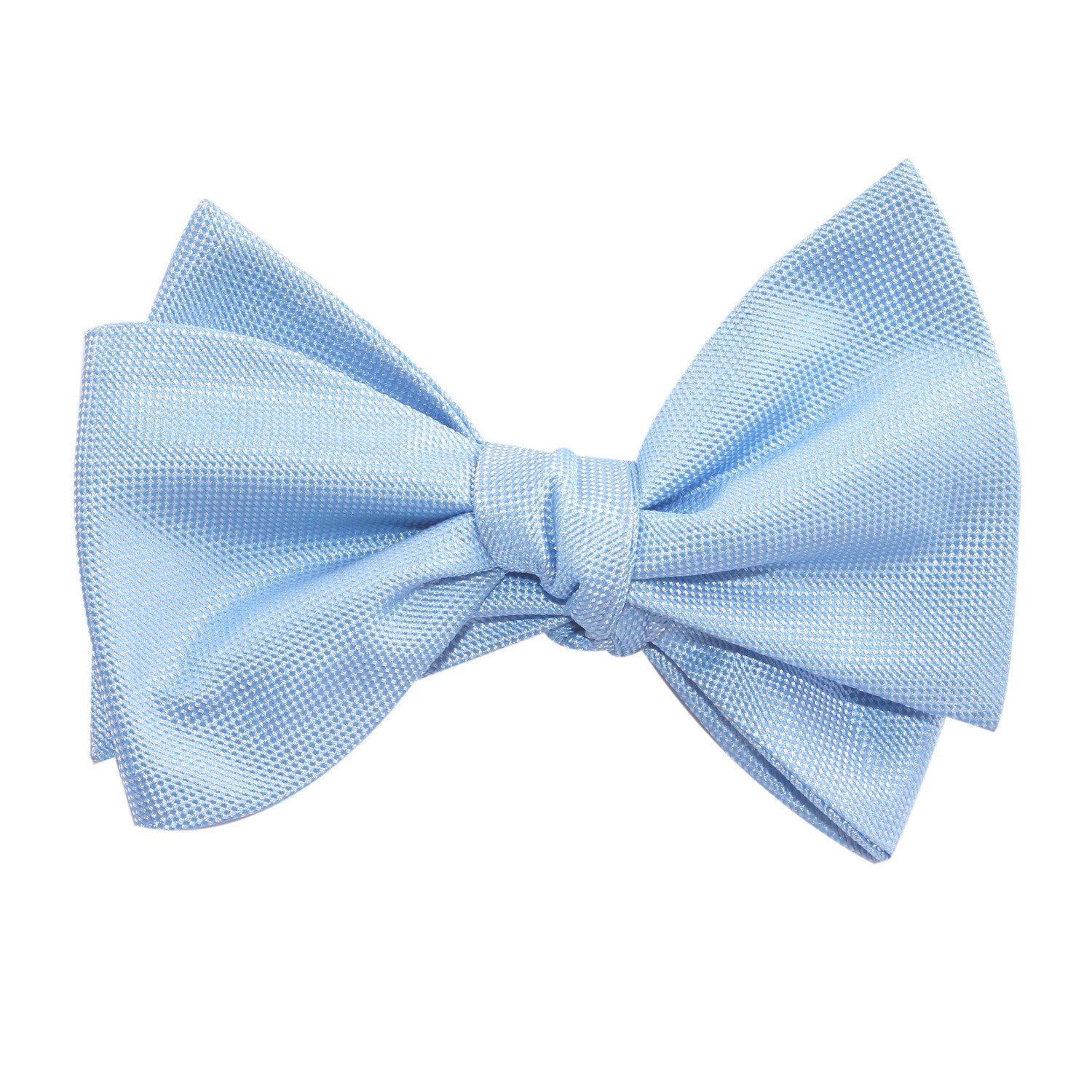 Mint Blue Self Tie Bow Tie