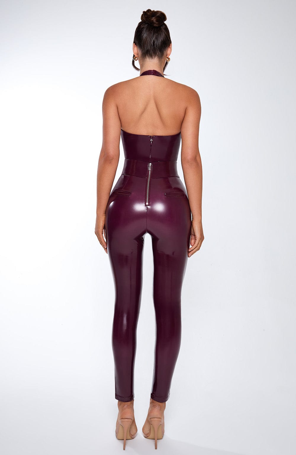 Harley Bodysuit - Cherry Lacquer