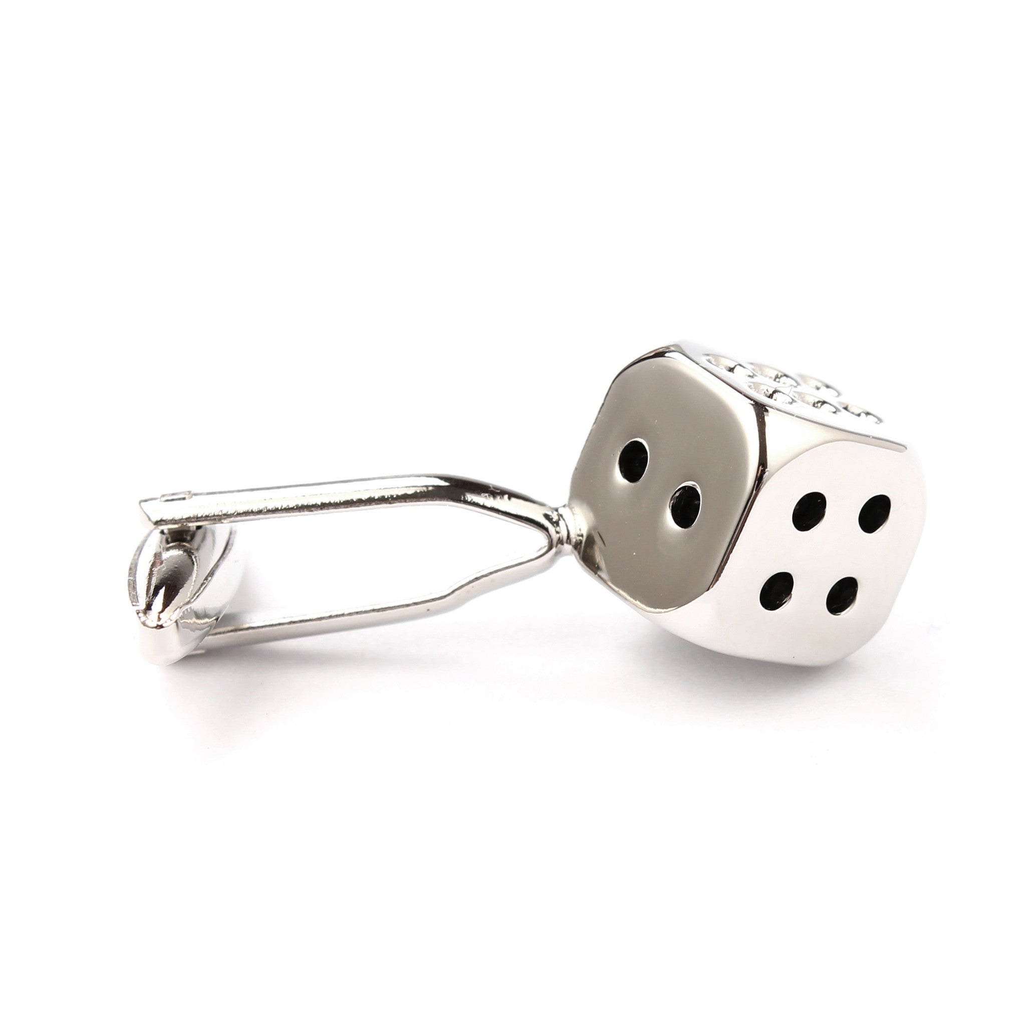 Silver Dice Cufflinks