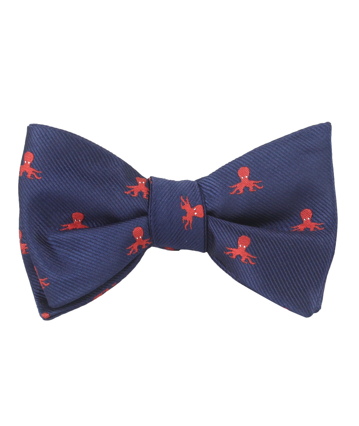 Caribbean Coral Octopus Self Bow Tie