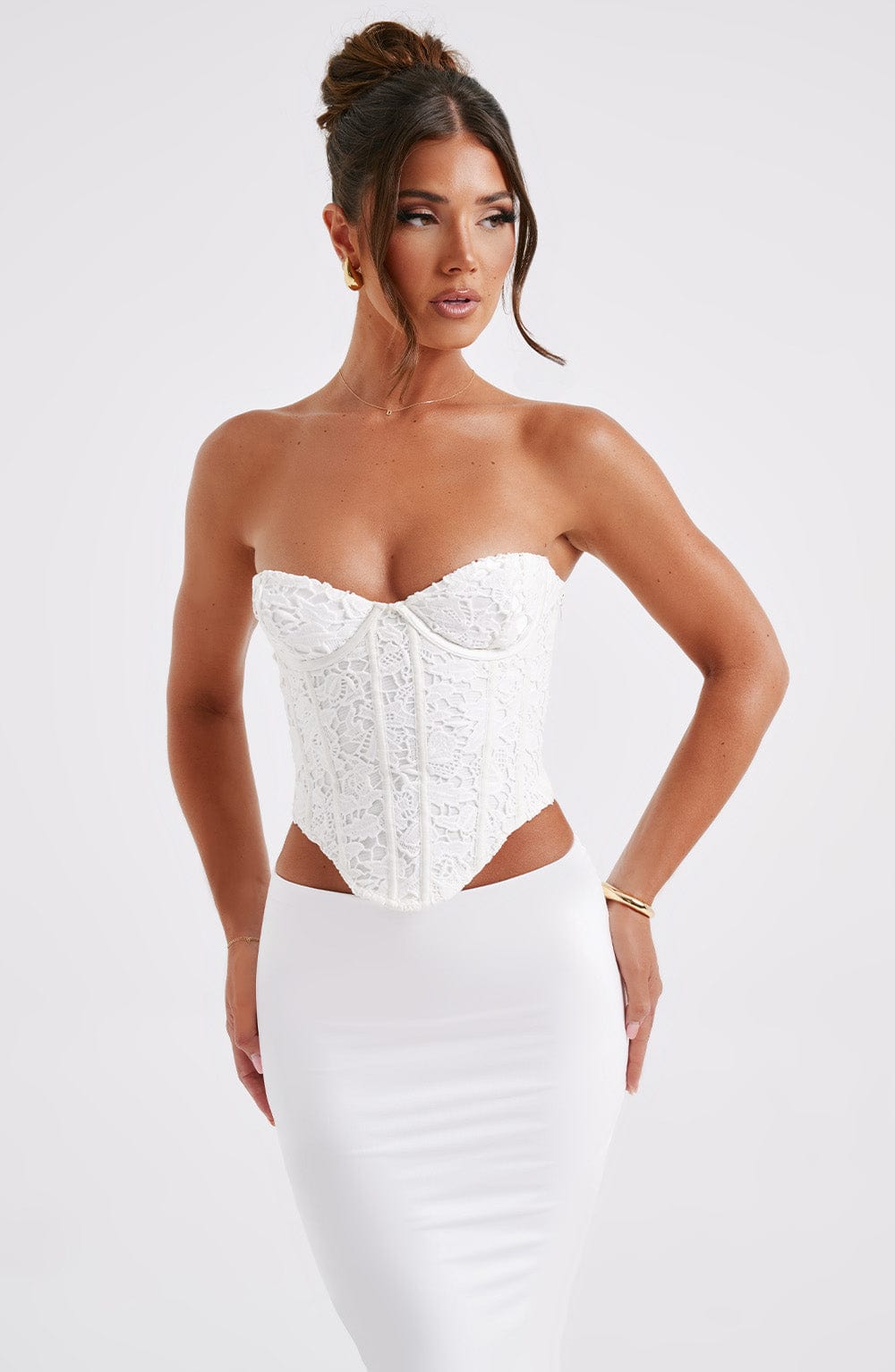 Harlow Corset - Ivory