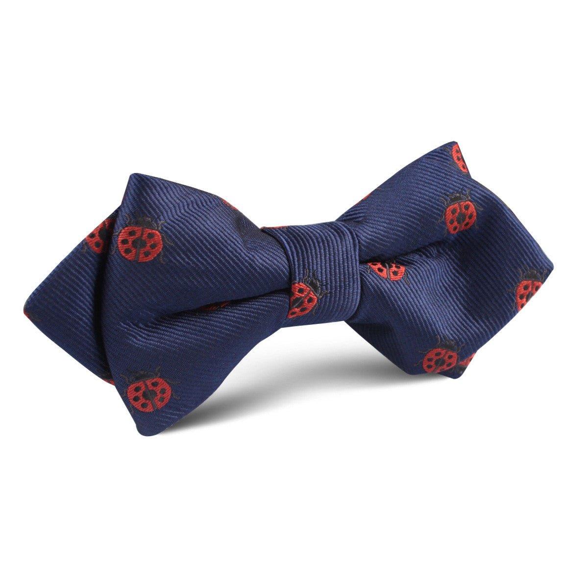 Ladybird Beetle Diamond Bow Tie