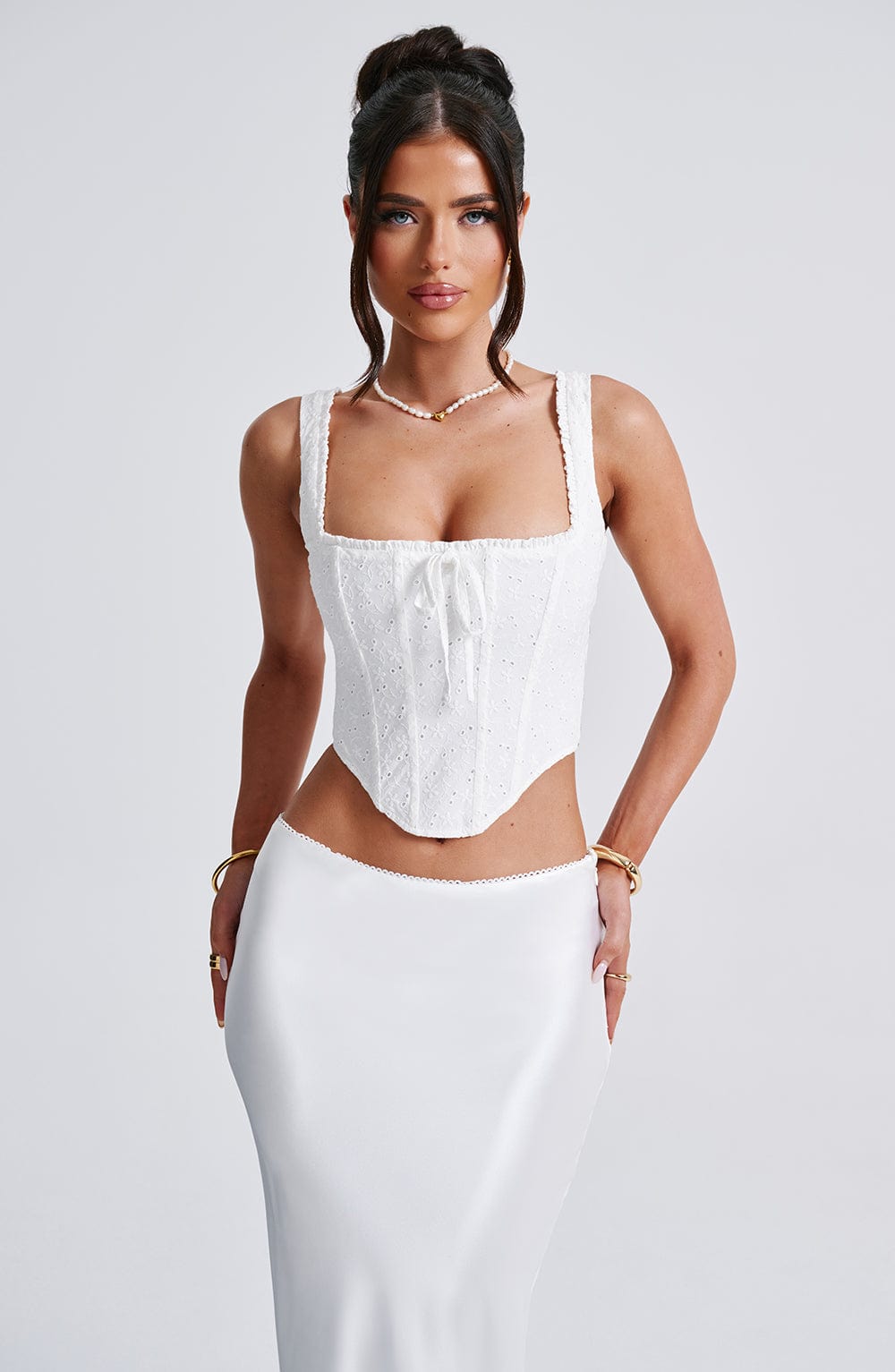 Emory Corset - Ivory