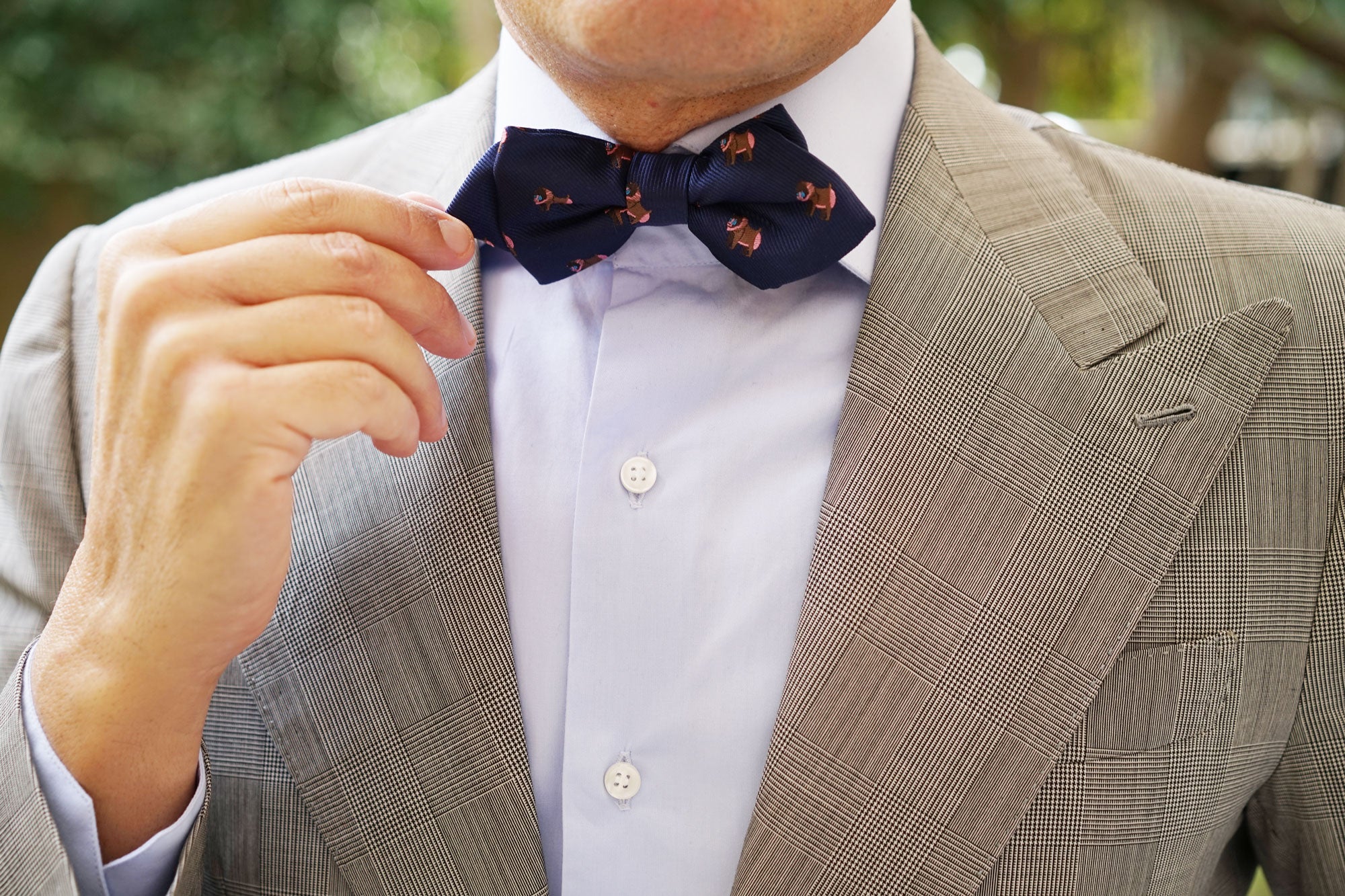 Baboon Diamond Bow Tie