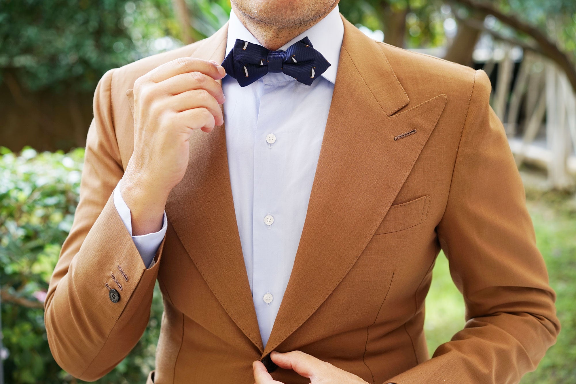 King Penguin Diamond Bow Tie