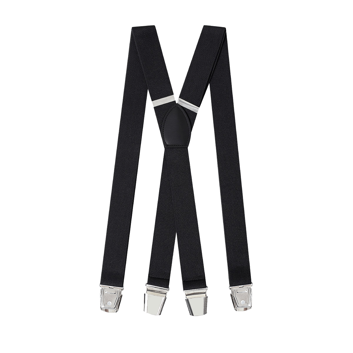 Black Suspender Braces