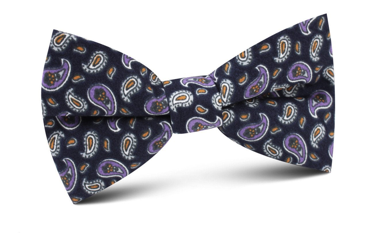 Viola De Lira Paisley Bow Tie