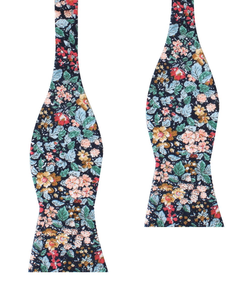 Stura Di Lanzo Floral Self Bow Tie