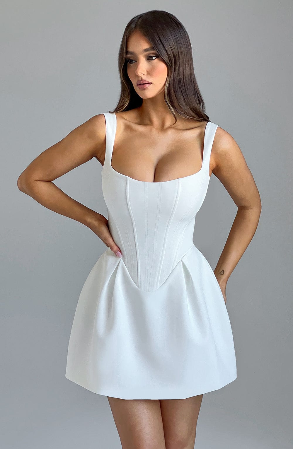 Janiyah Mini Dress - Ivory