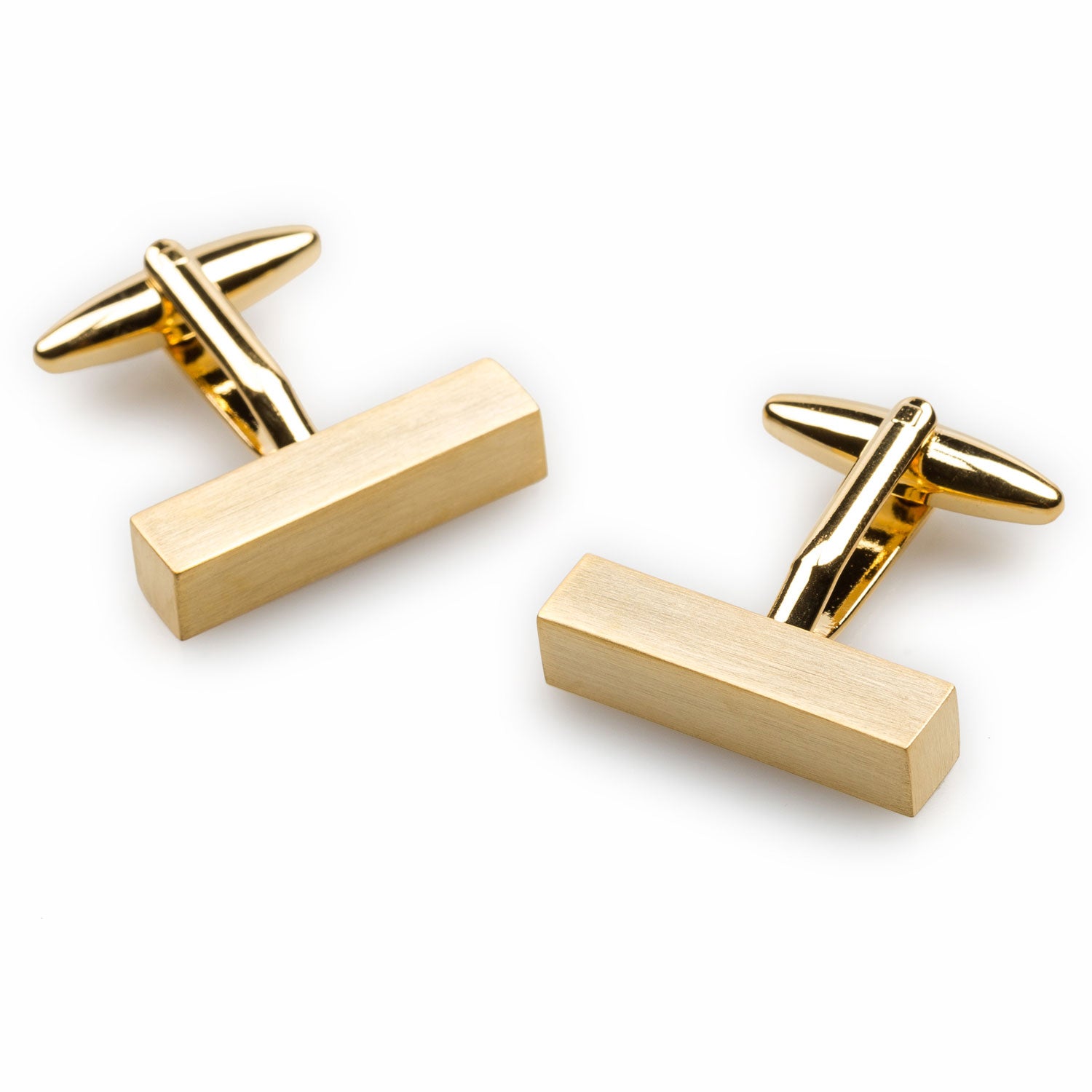 Wolfgang Amadeus Mozart Gold Cufflinks