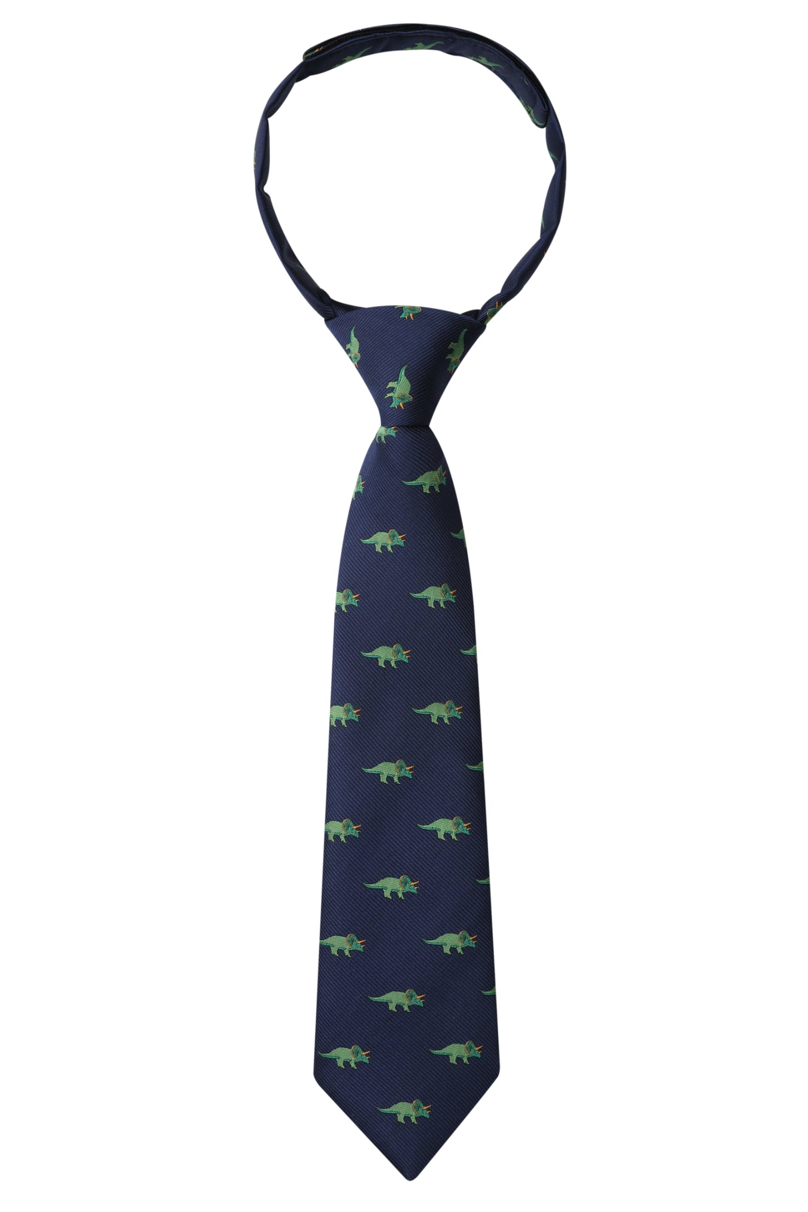 Triceratops Dinosaur Kids Necktie