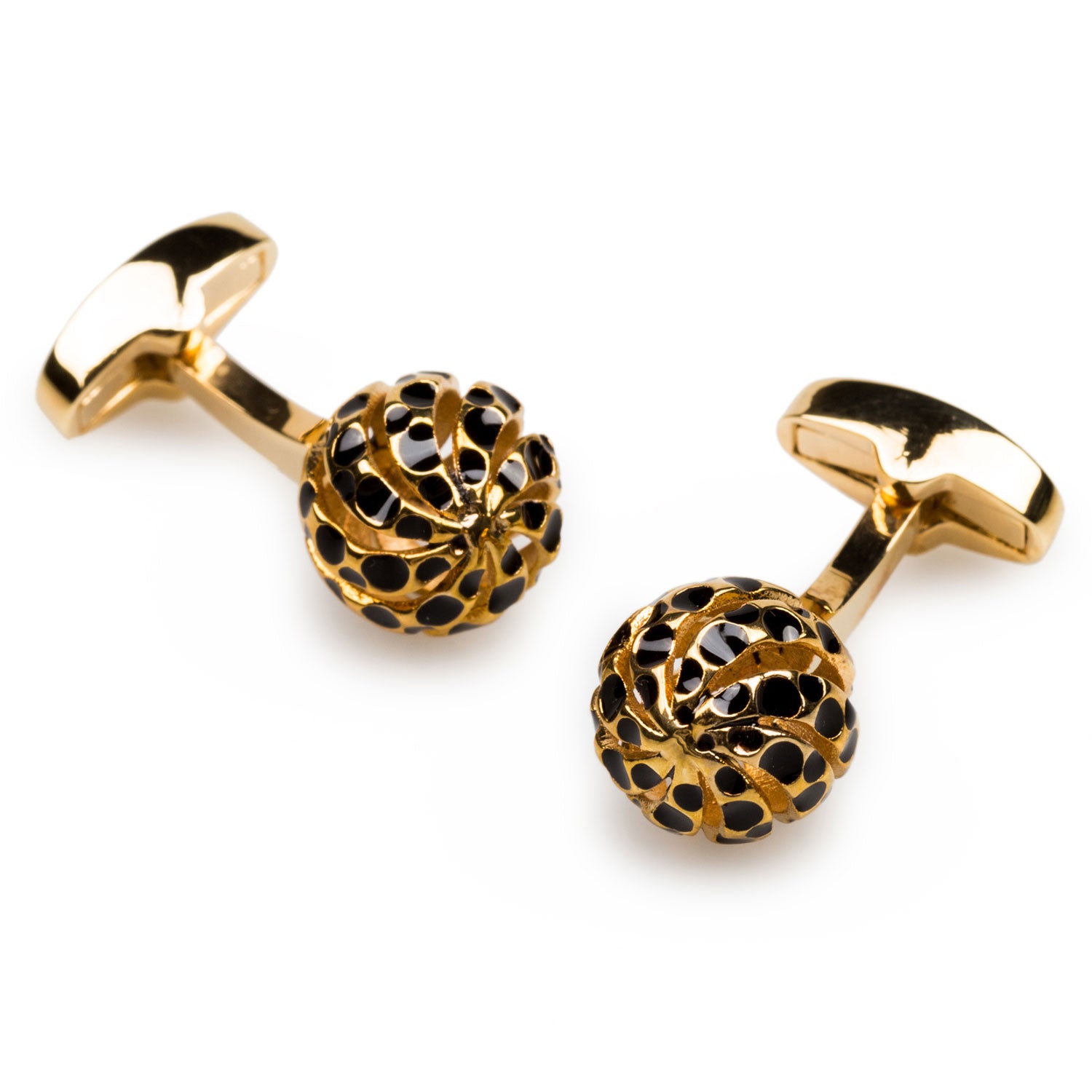 Alexander The Great Gold Cufflinks