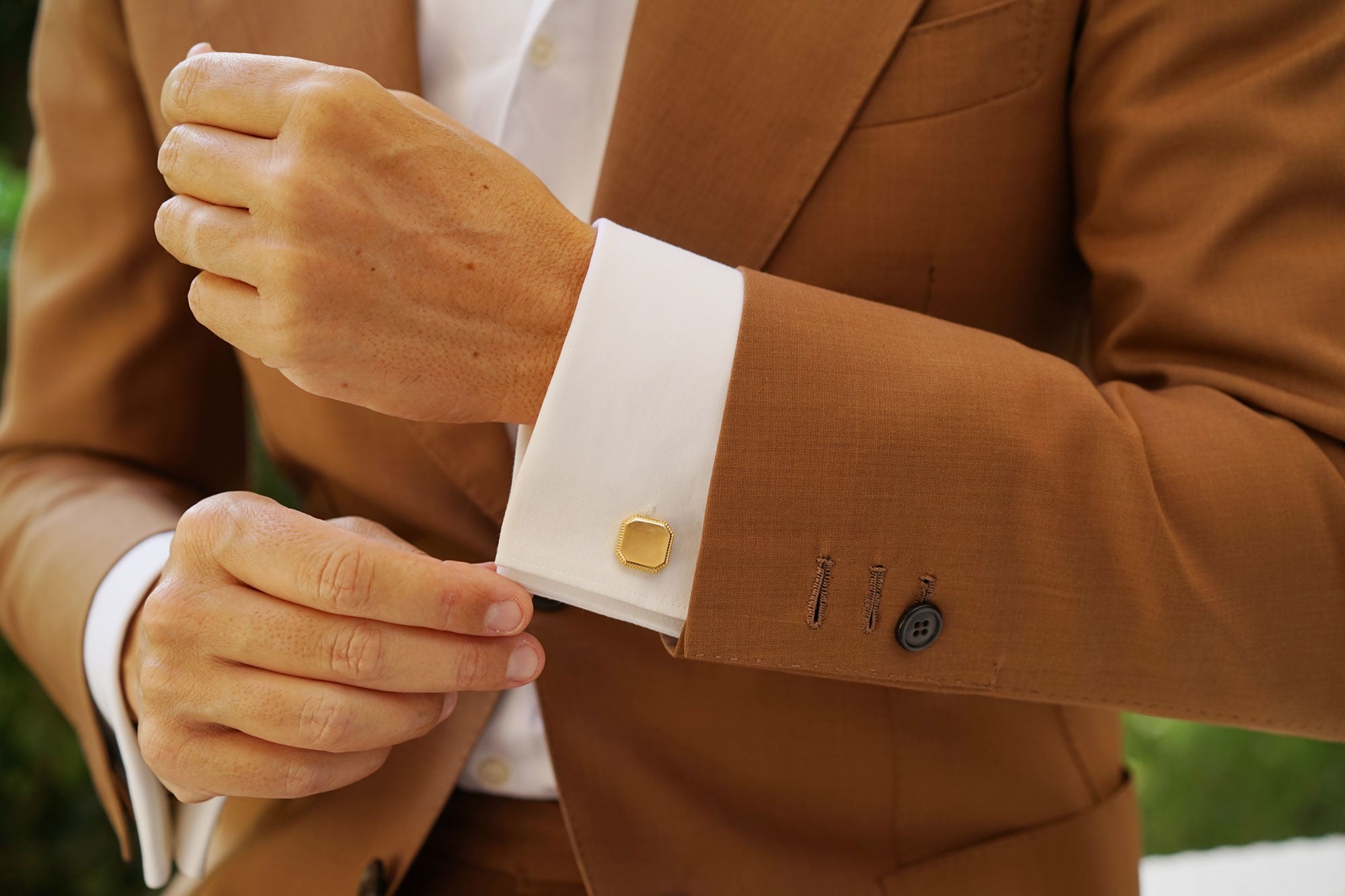 El Greco Gold Cufflinks