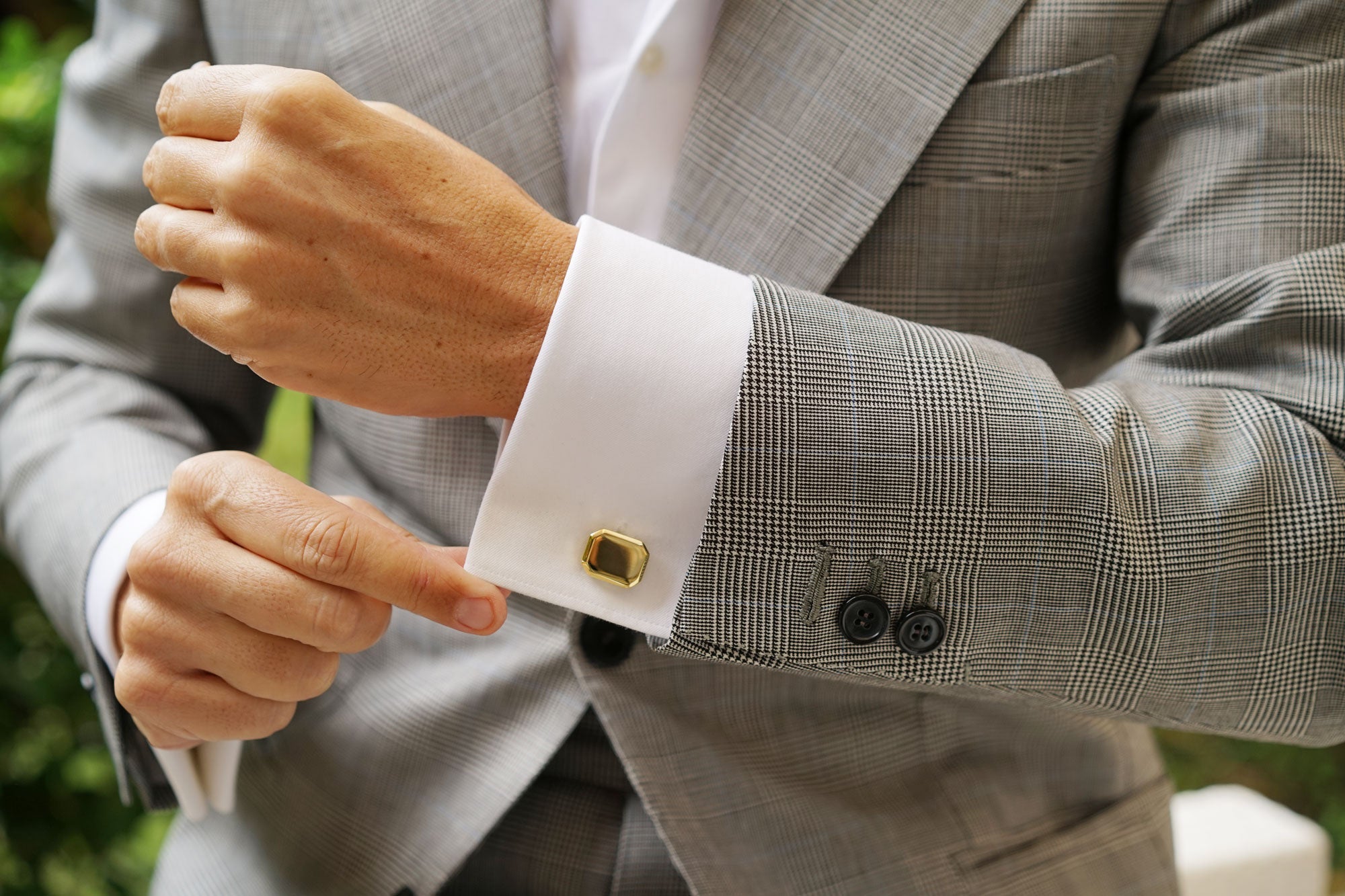 Classic Gold Octavia Cufflinks