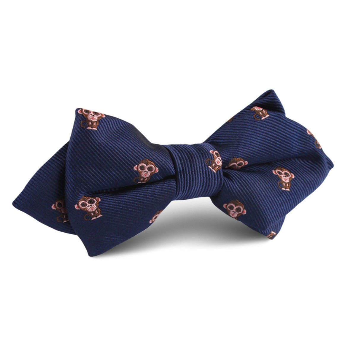 Monkey Diamond Bow Tie