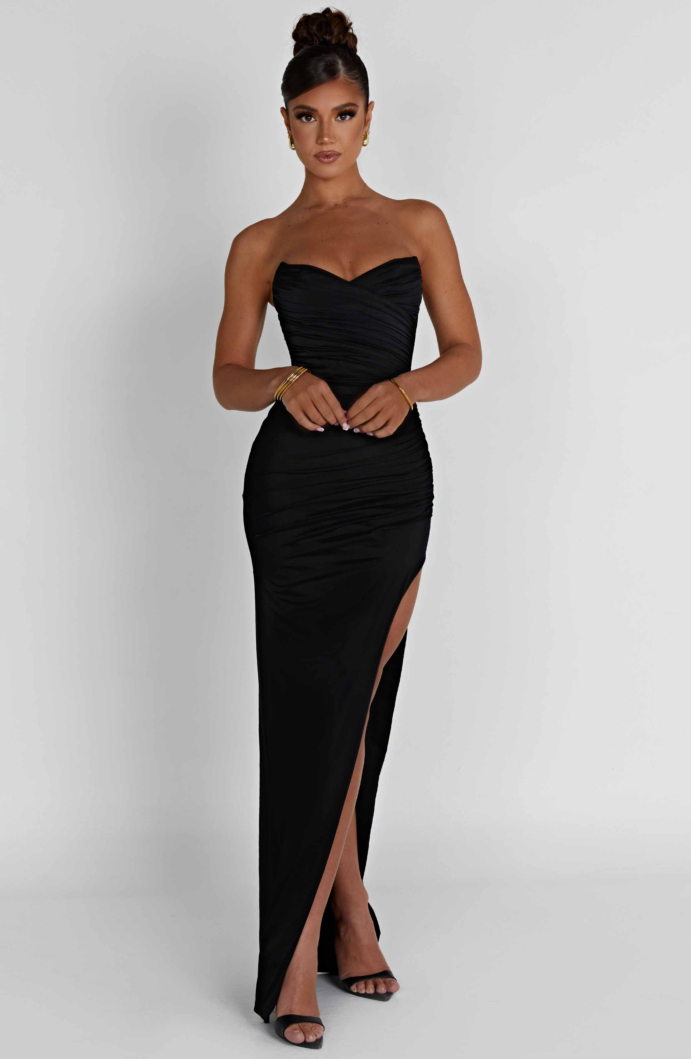 Giovanna Maxi Dress - Black