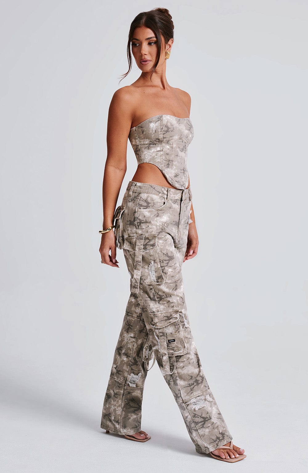 Brooklyn Cargo Pant - Camo Print