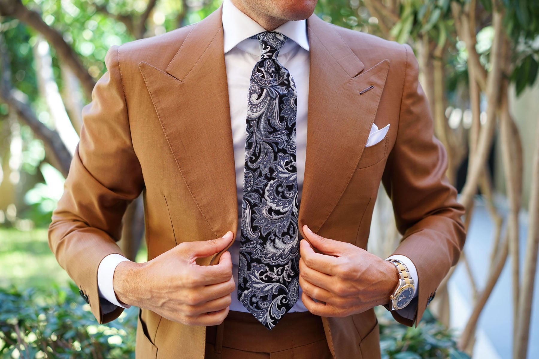 Lampedusa Paisley Tie