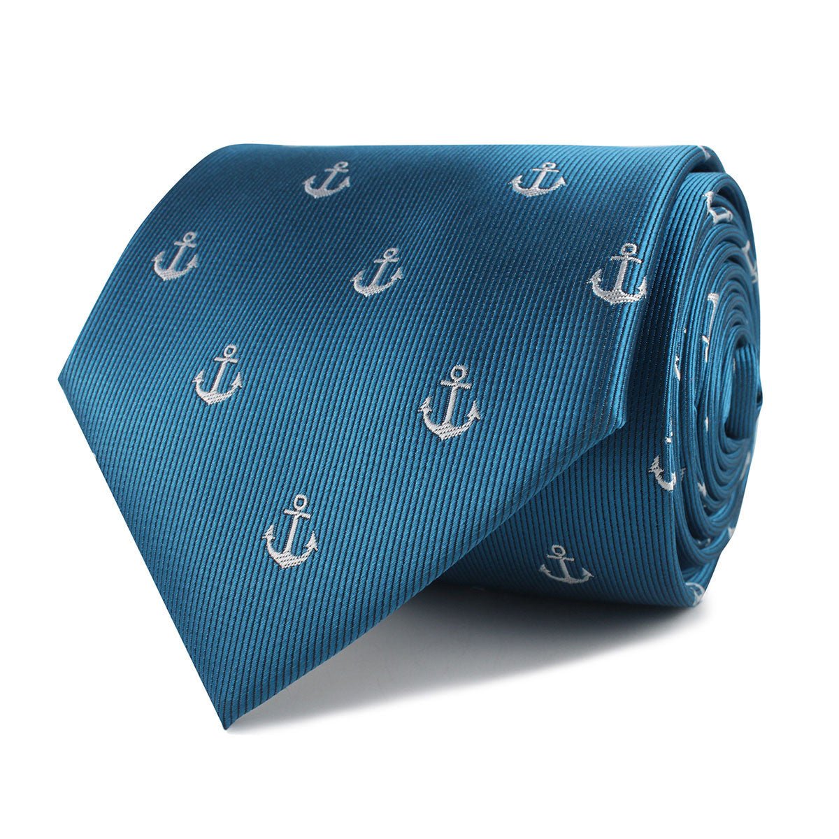 The OTAA Teal Blue Anchor Necktie