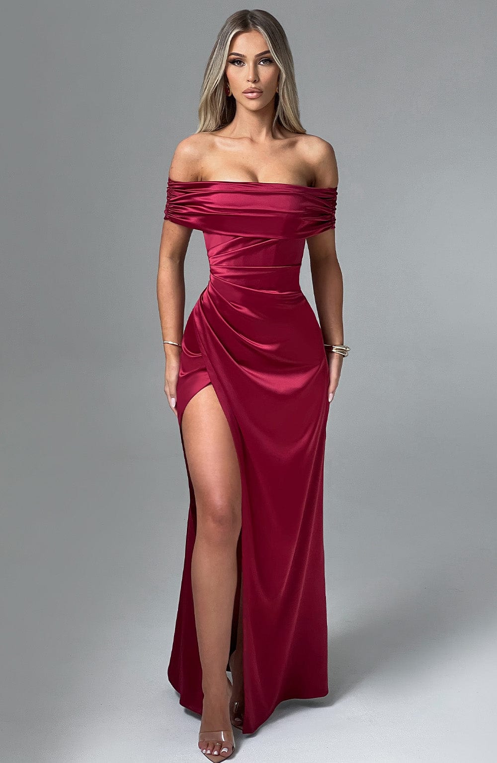 Gwendolyn Maxi Dress - Burgundy