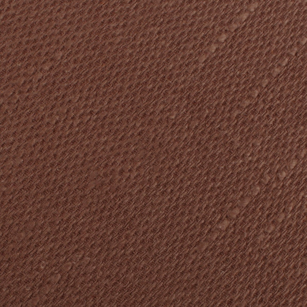 Fabric Swatch (Y329) - Cinnamon Brown Coarse Linen