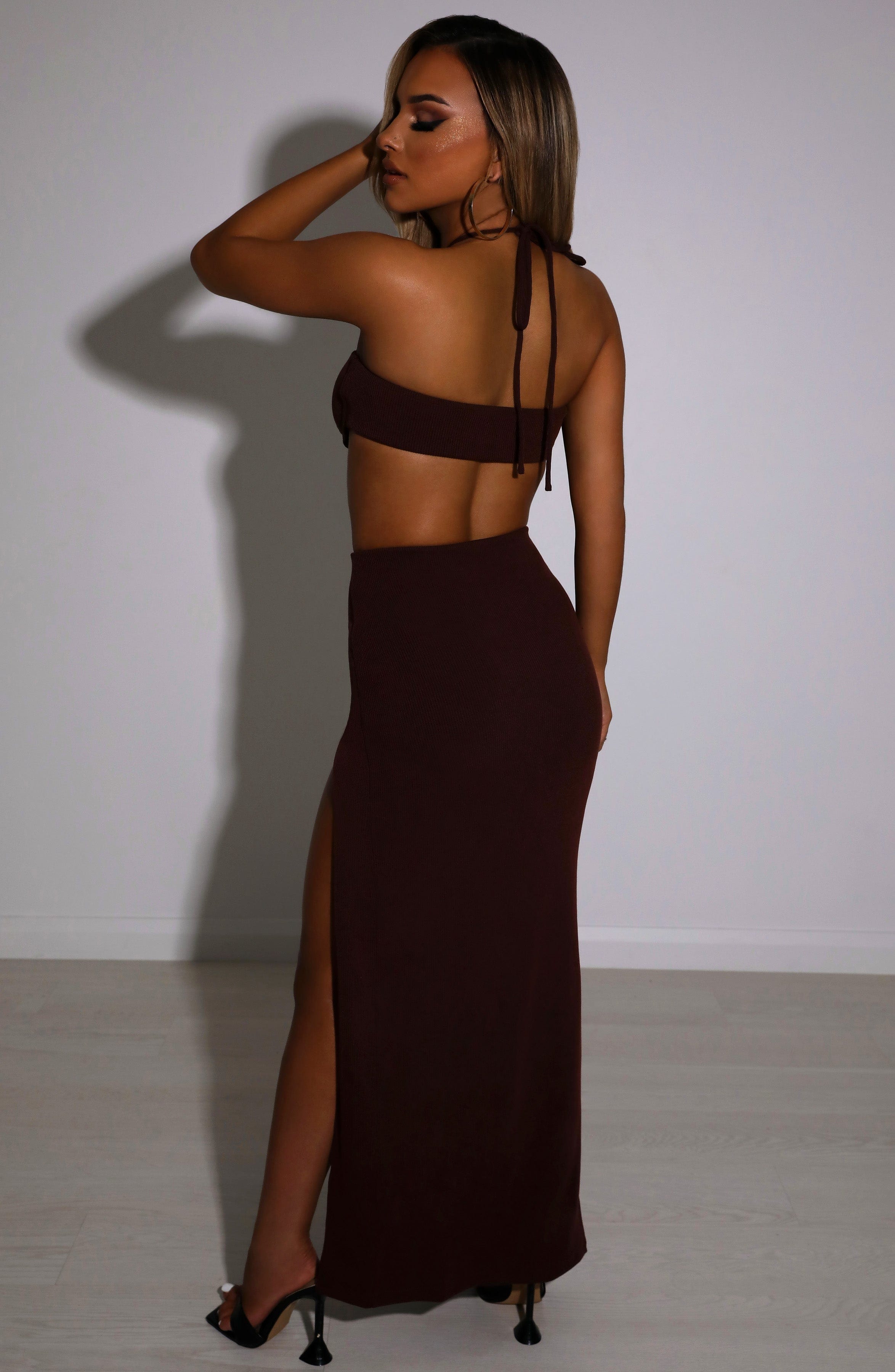 Mariana Maxi Skirt - Chocolate