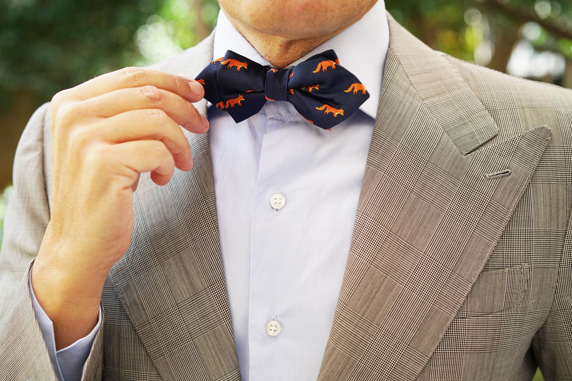 Mr Fox Diamond Bow Tie