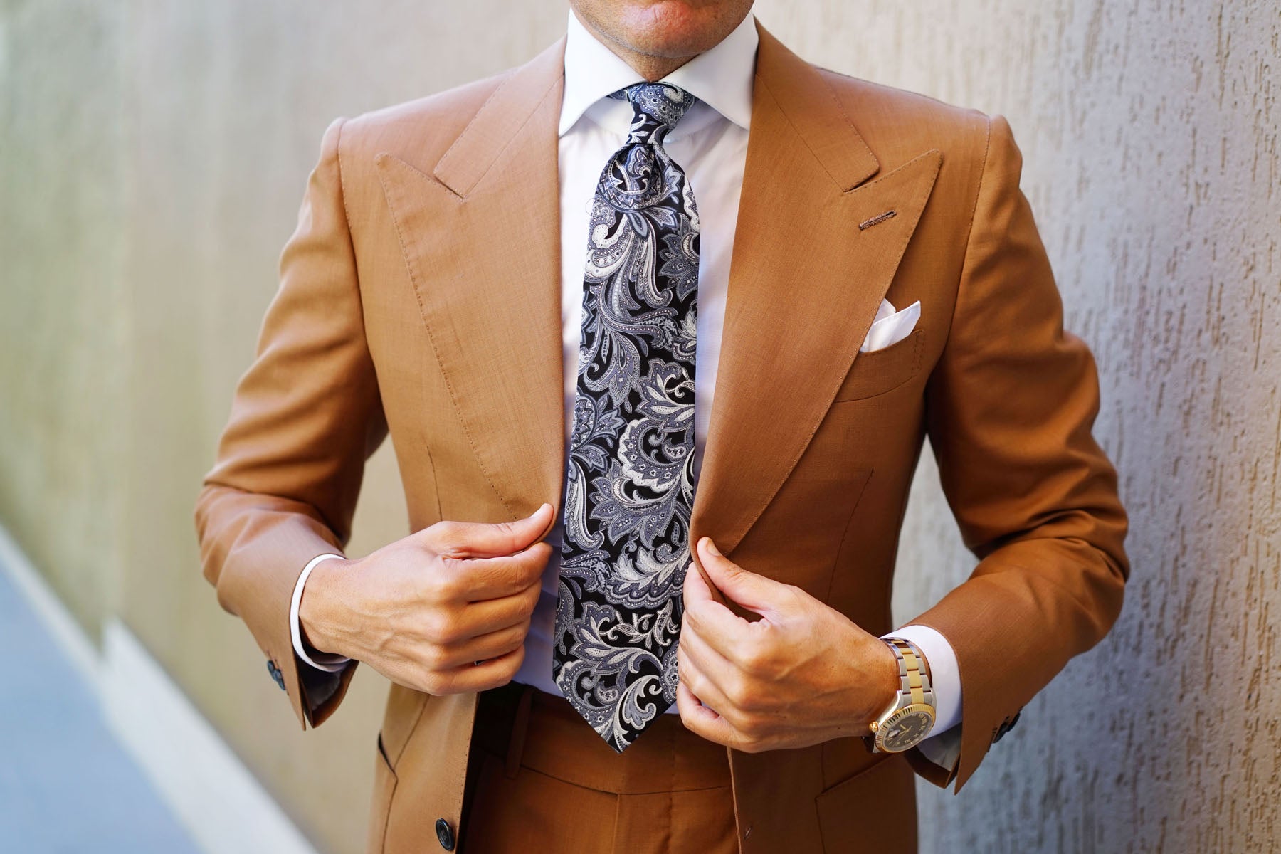 Lampedusa Paisley Tie