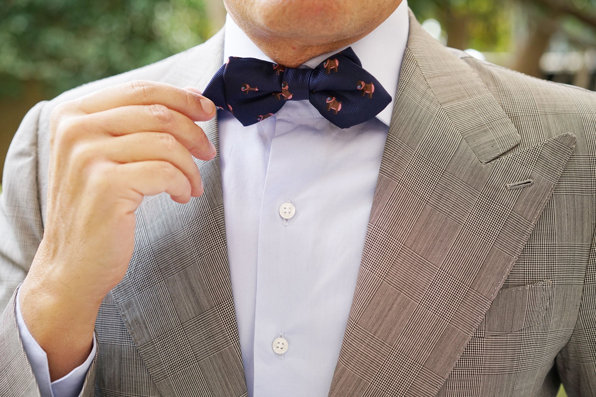 Baboon Diamond Bow Tie