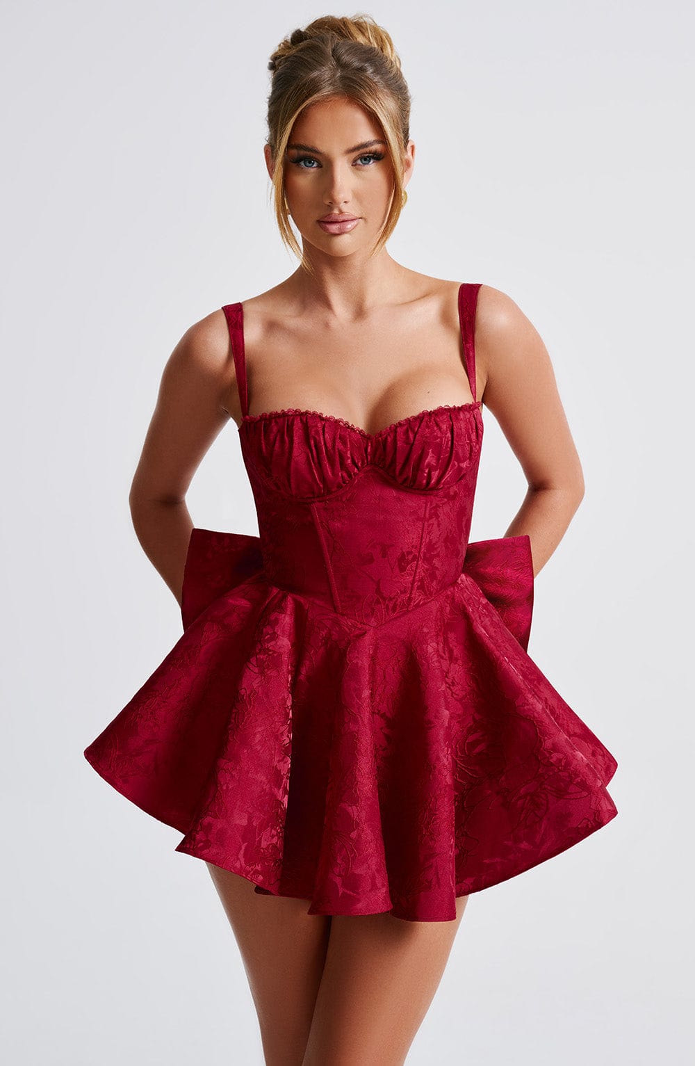 Emelie Playsuit - Red