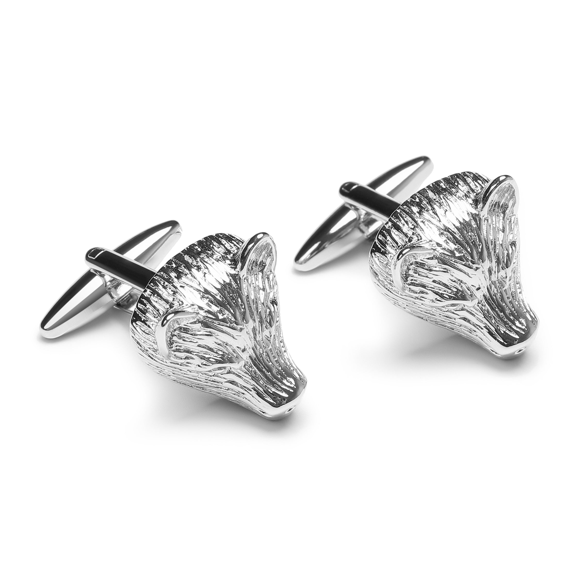 Silver Bear Cufflinks