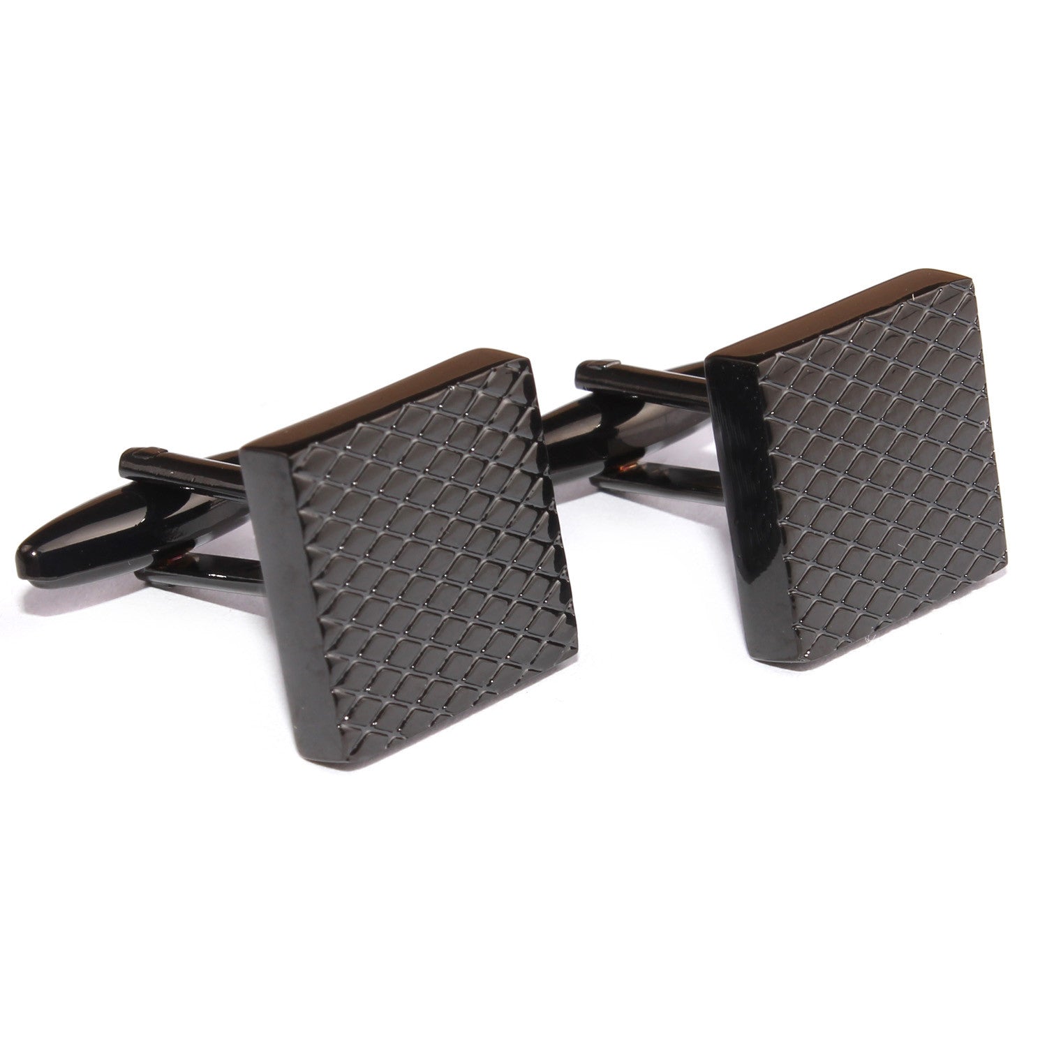 Black Square Cufflinks