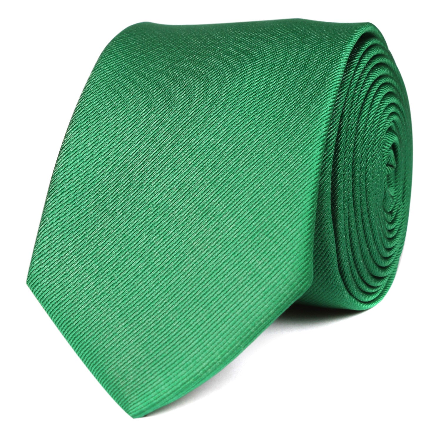 Brazilian Green Skinny Tie