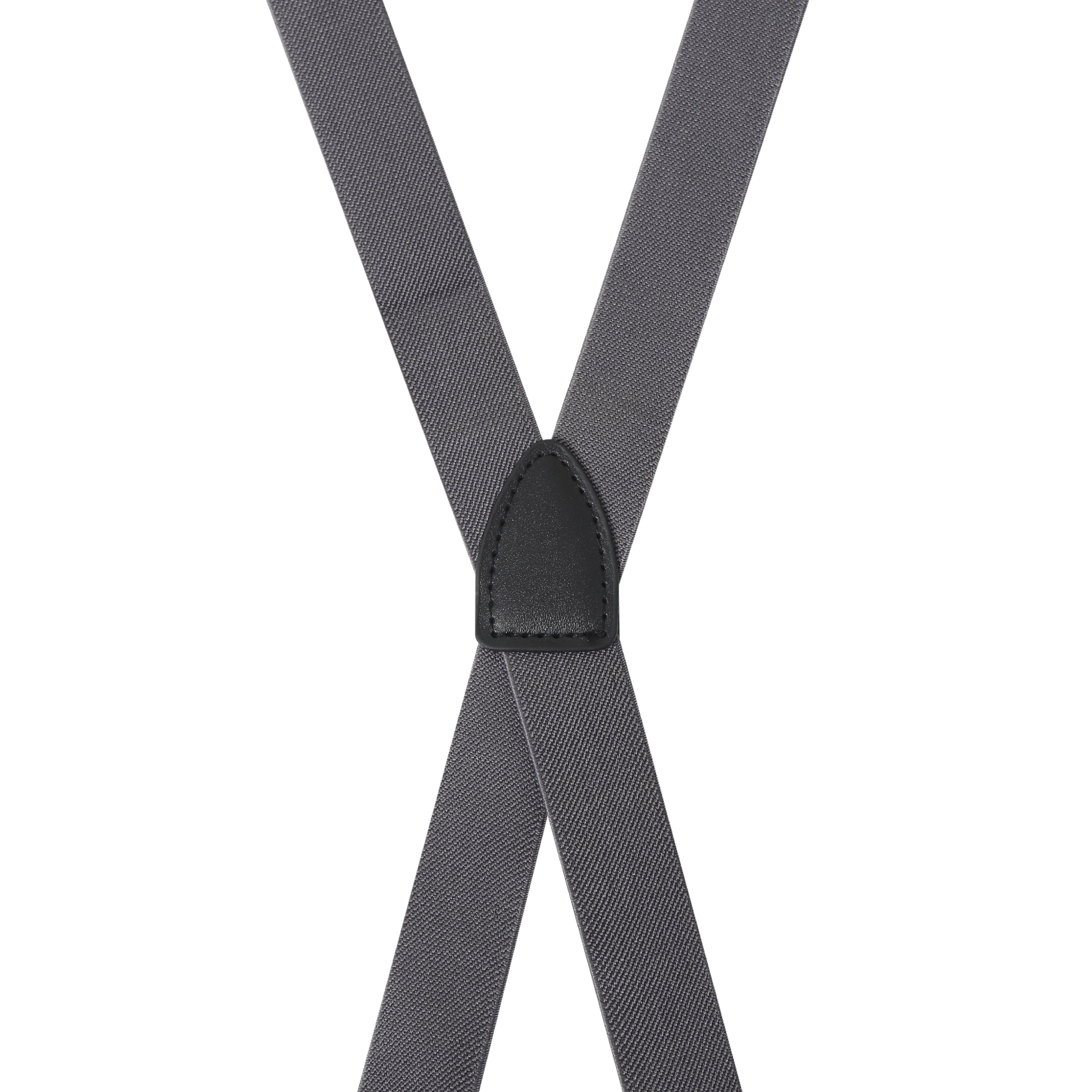 Kids Charcoal Grey Suspender Braces