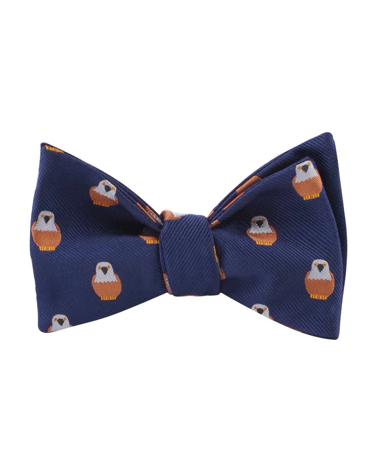 Brown Pigeon Bird Self Bow Tie