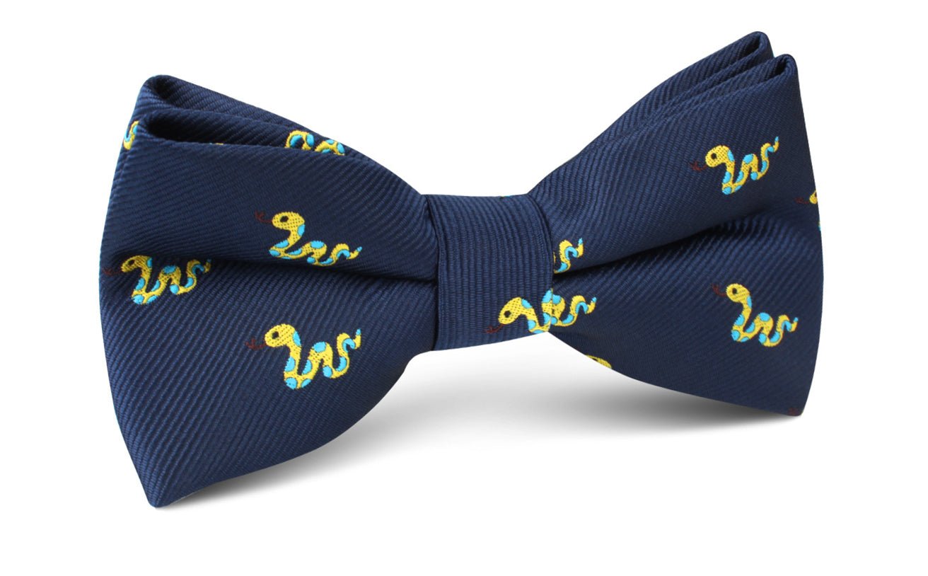 Corn Yellow Snake Bow Tie