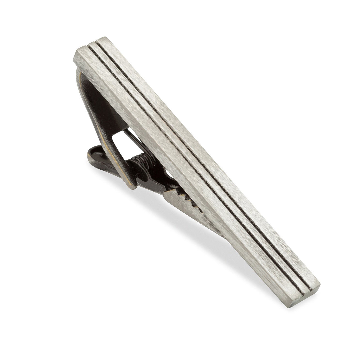 Sinatra Antique Silver Tie Bar