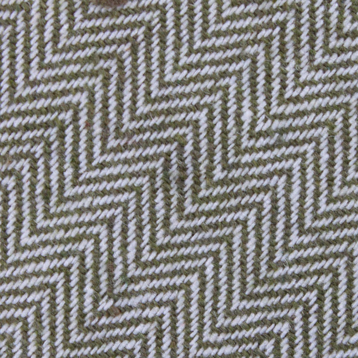 Laurel Green Herringbone Linen Tie