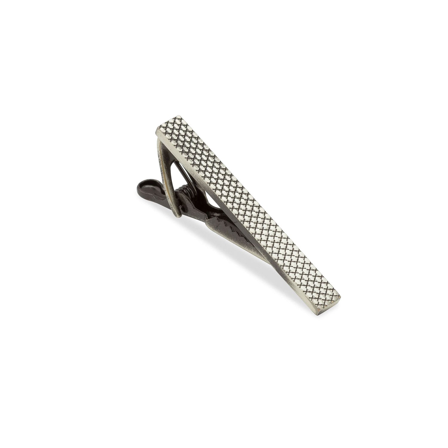 Mini Connery Antique Silver Tie Bar