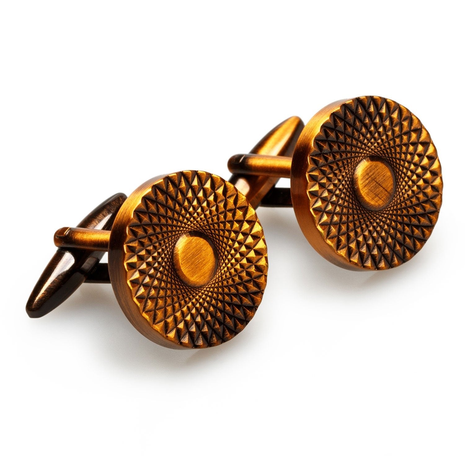 Royale Antique Copper Cufflinks