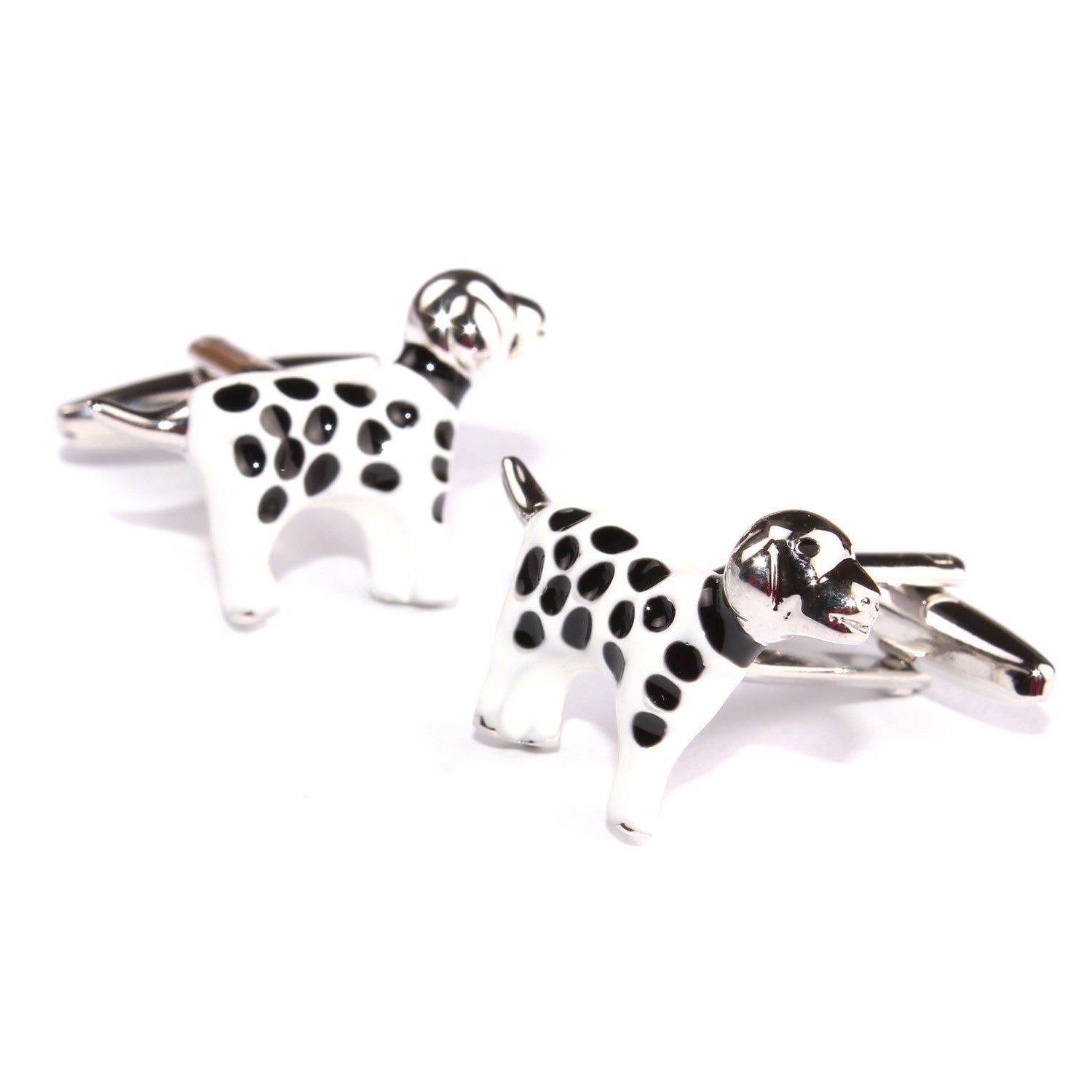 Black Spotted Dog Cufflinks