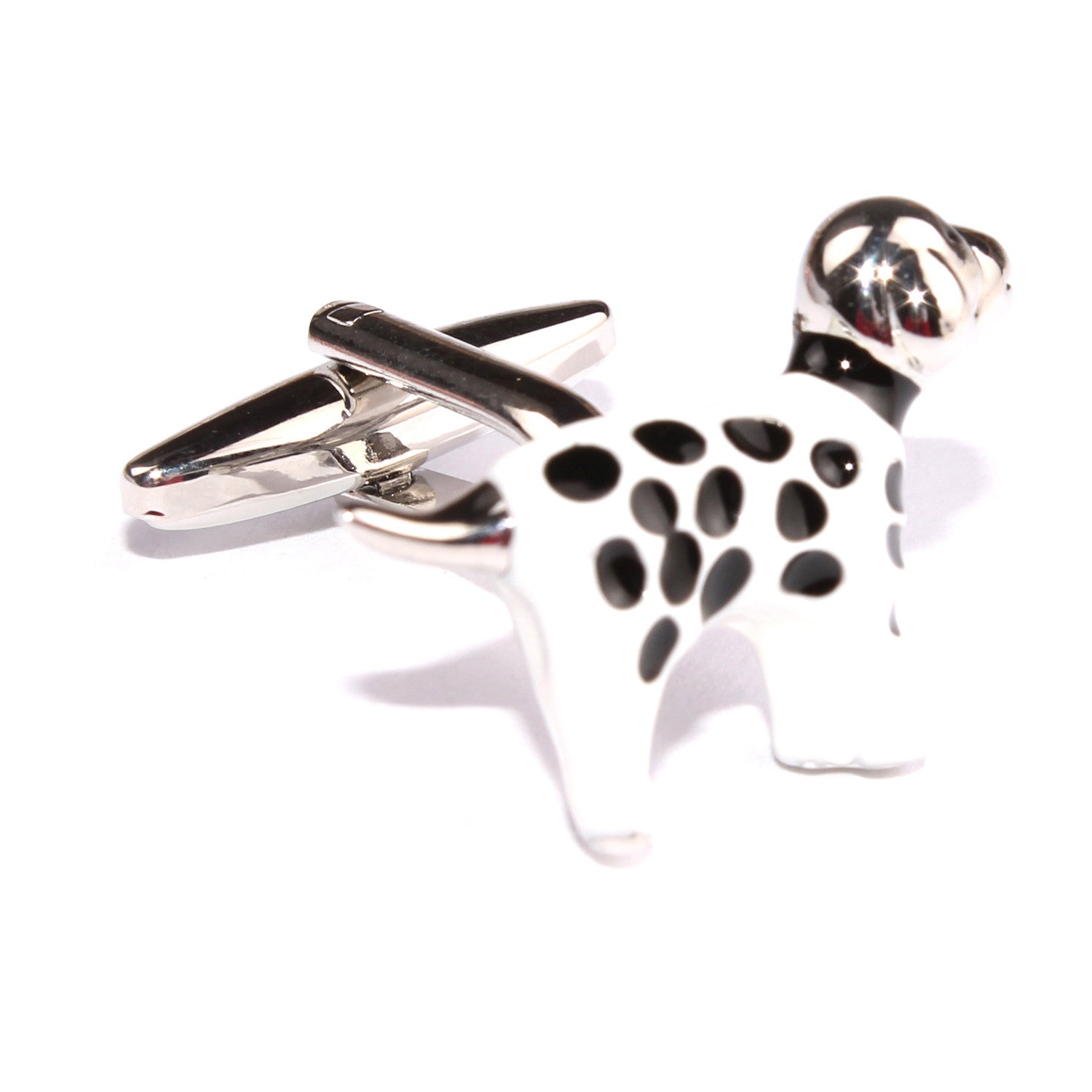 Black Spotted Dog Cufflinks