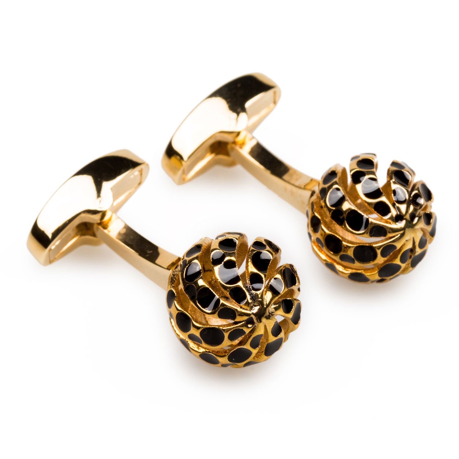 Alexander The Great Gold Cufflinks