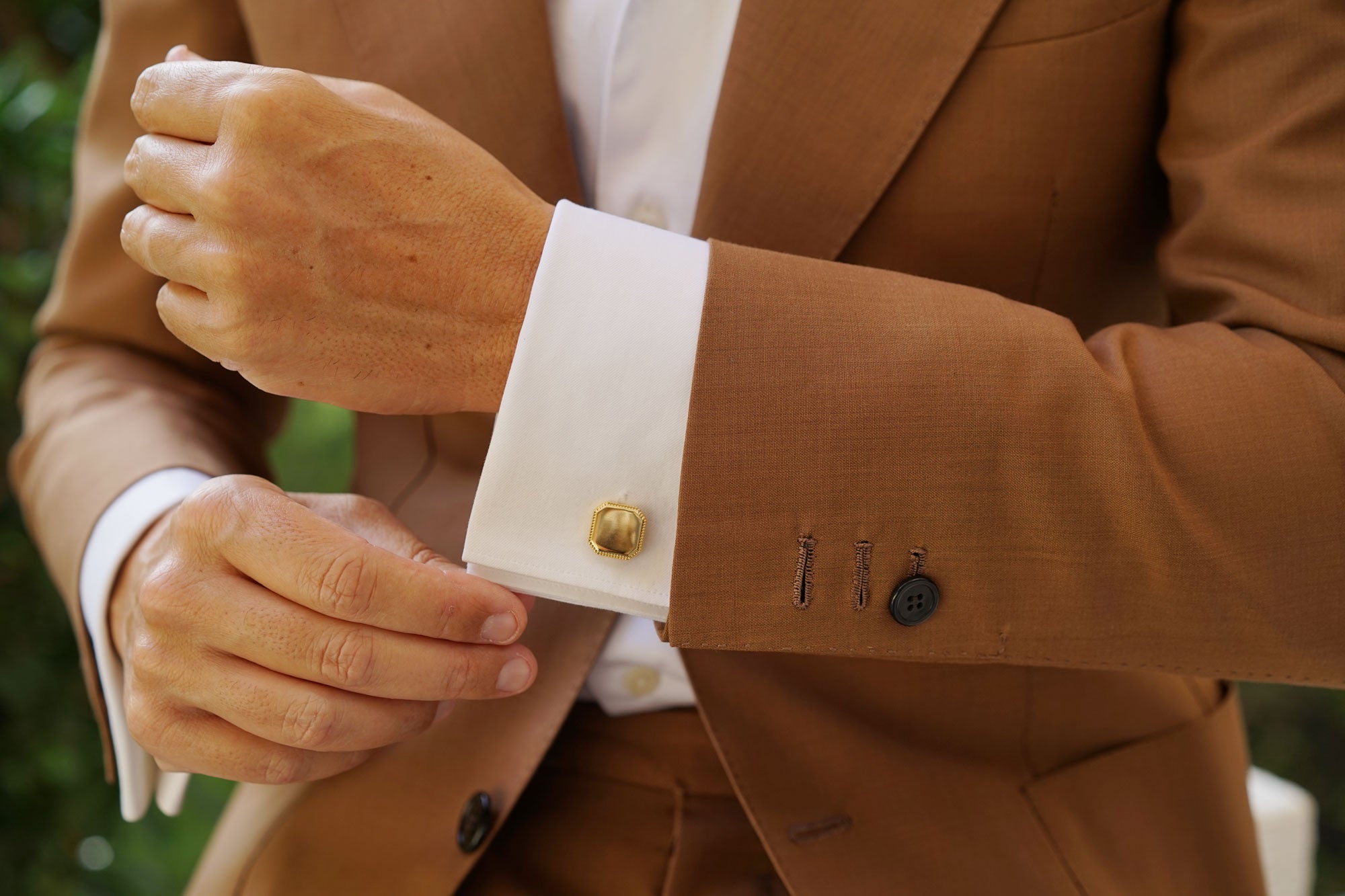 El Greco Gold Cufflinks