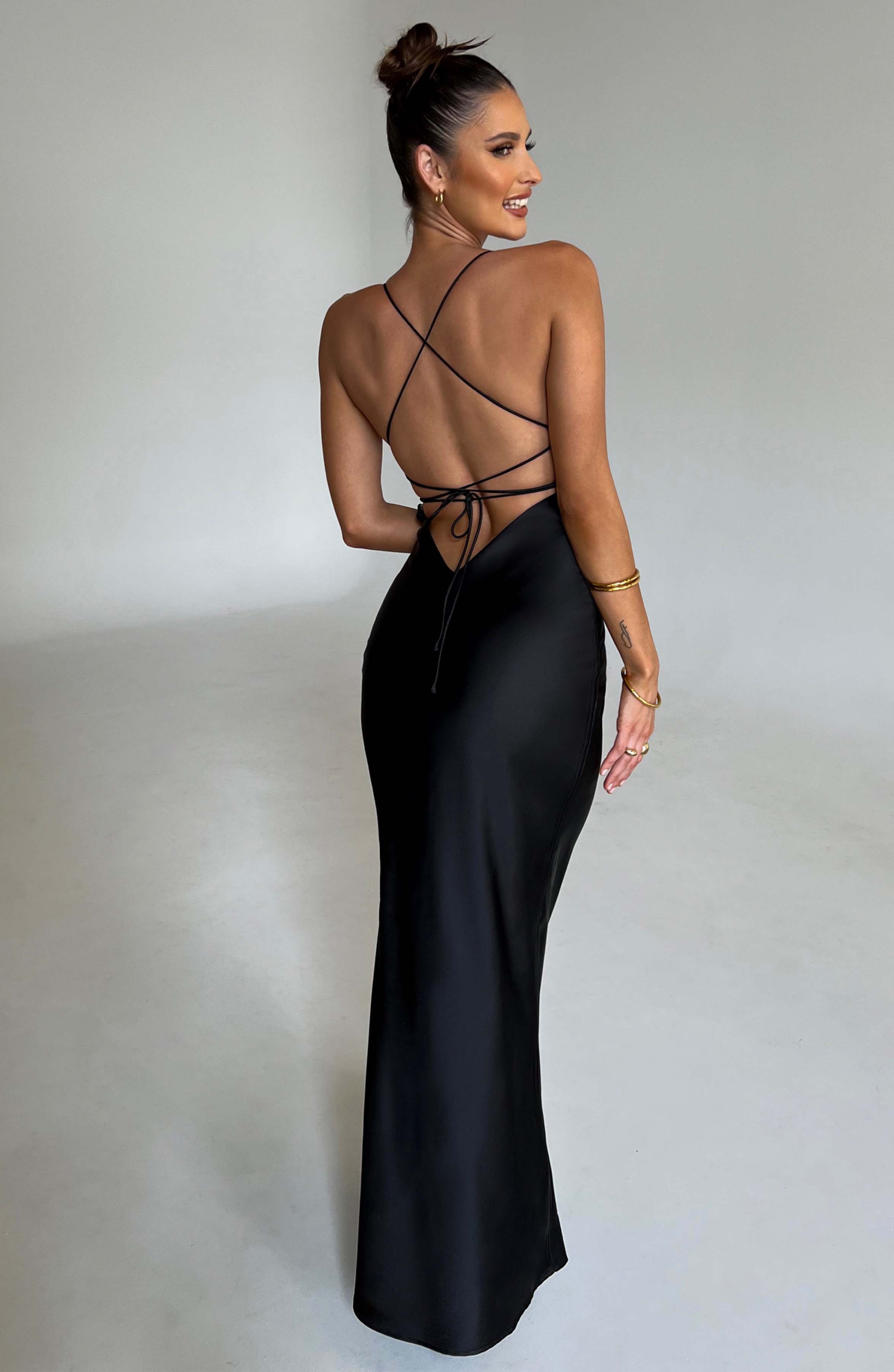 Malika Maxi Dress - Black