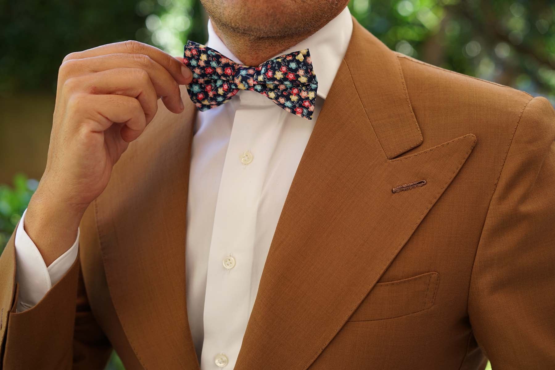 Manama Flower Bow Tie