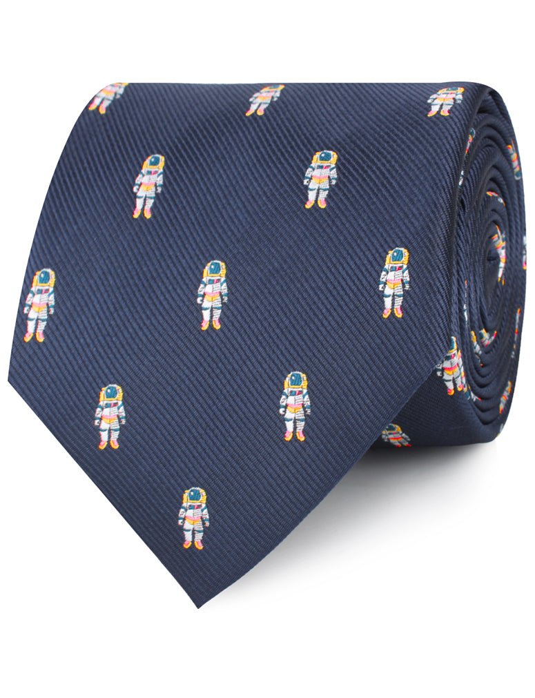 Man on the Moon Space Suit Necktie