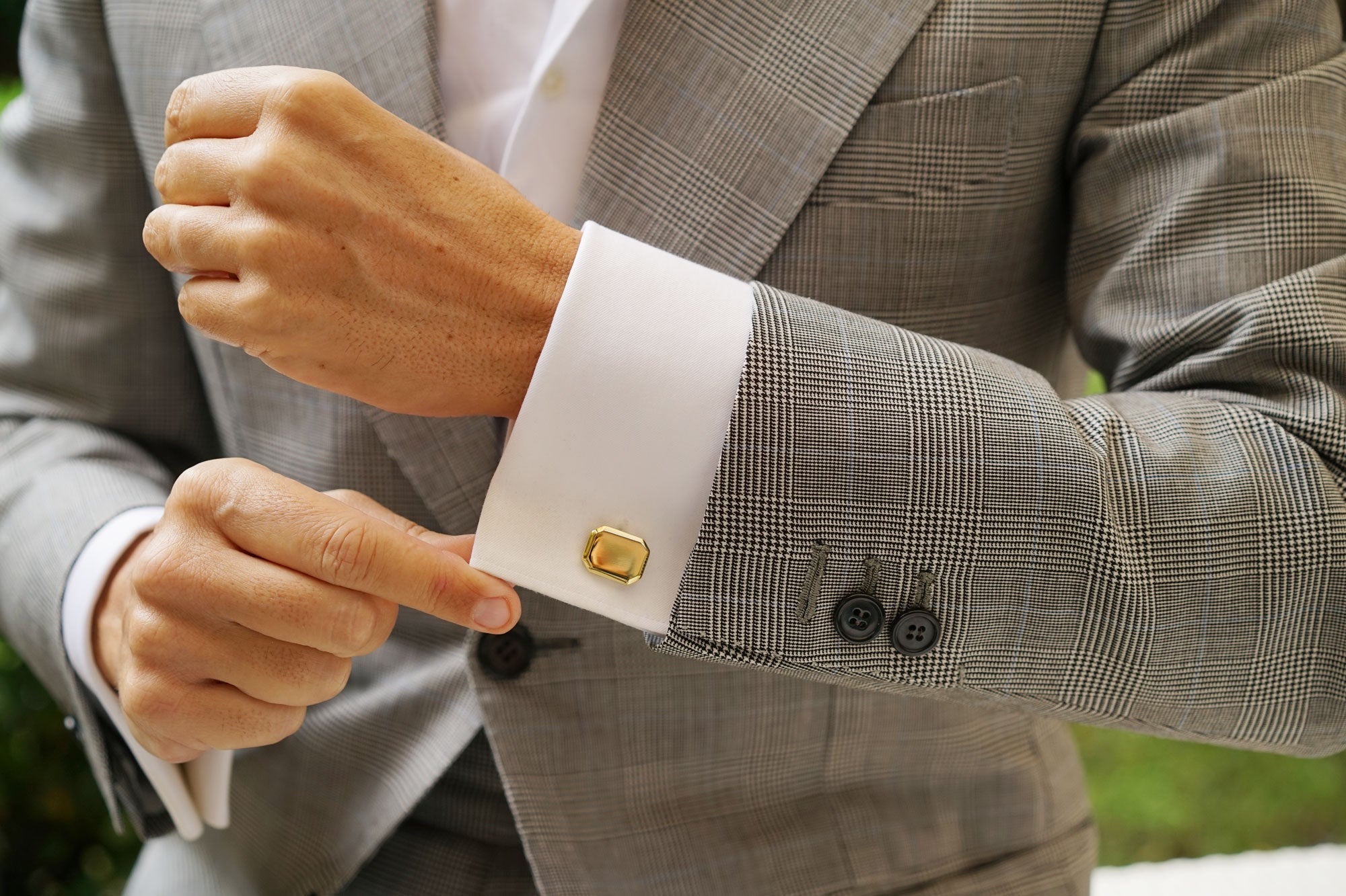 Classic Gold Octavia Cufflinks