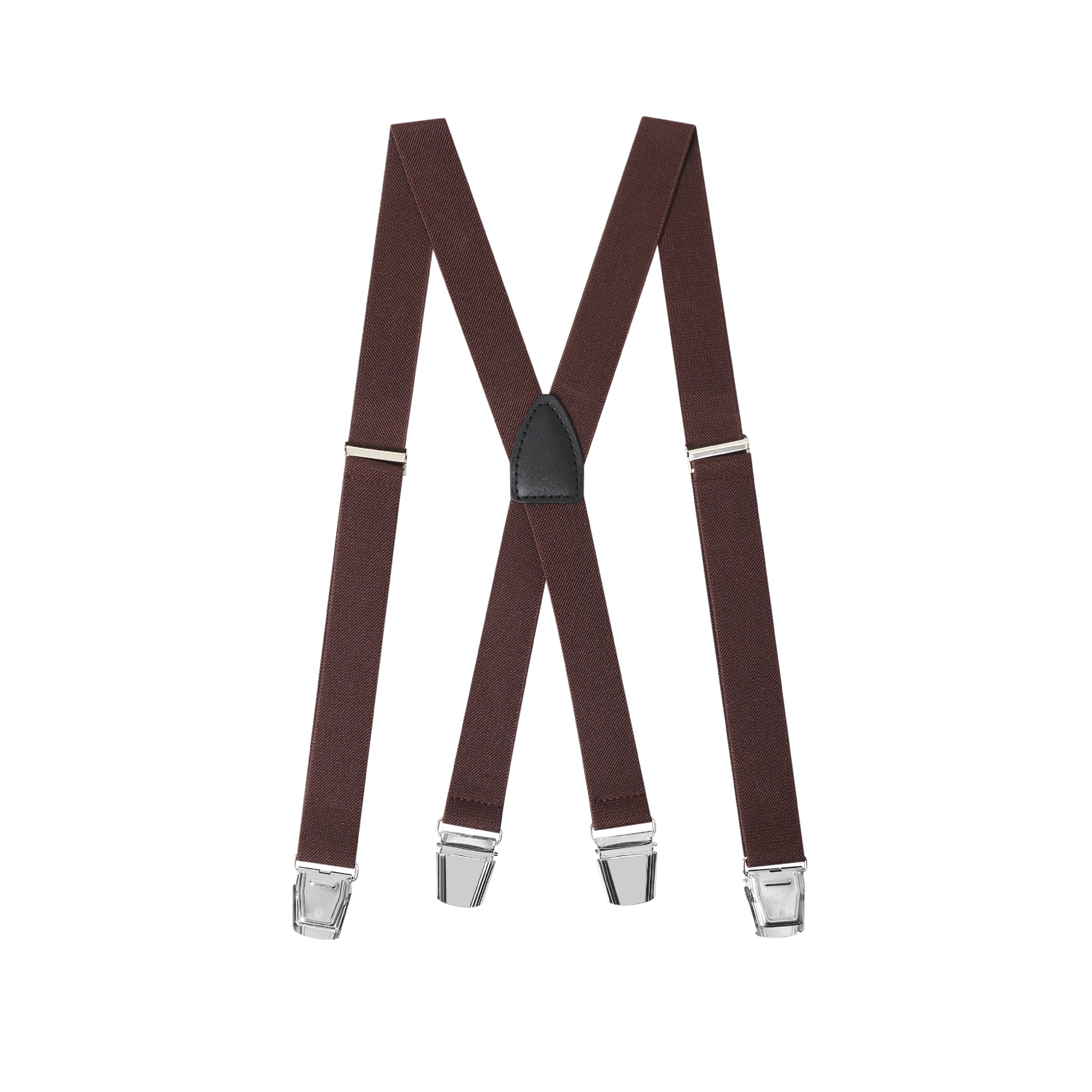 Kids Brown Suspender Braces